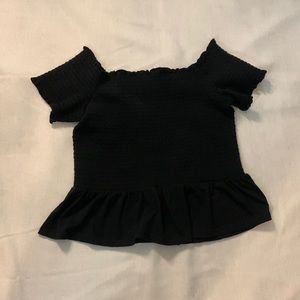 American Eagle Smocked Top